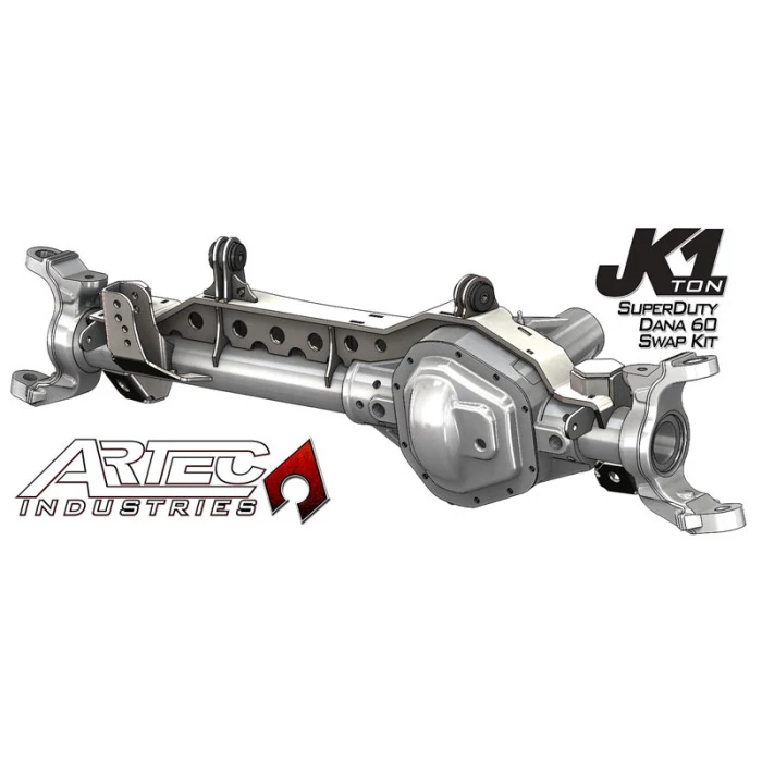 Artec Industries® - JK 1 Ton Superduty 99-04 Front Dana 60 Swap Kit with Adjustable Truss Upper Link Mount Single