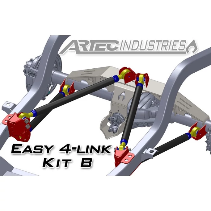 Artec Industries® - Easy 4 Link B Tube 7/8" and 1.25" Rod Ends Kit