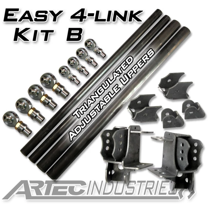 Artec Industries® - Easy 4 Link B Tube 7/8" and 1.25" Rod Ends Kit