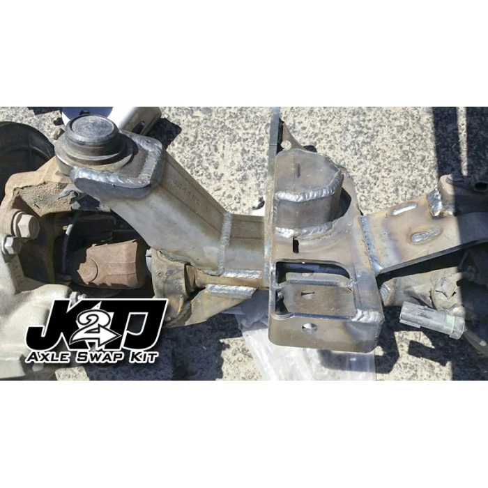 Artec Industries® - JK2TJ Front Axle Swap Kit Dana 44 Rubicon LCA Brackets with Standard Hole