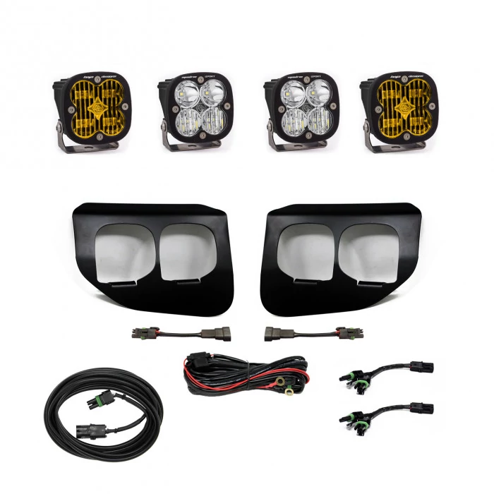 Baja Designs® - Fog Lights Dual Amber SAE/Sport DC Ford