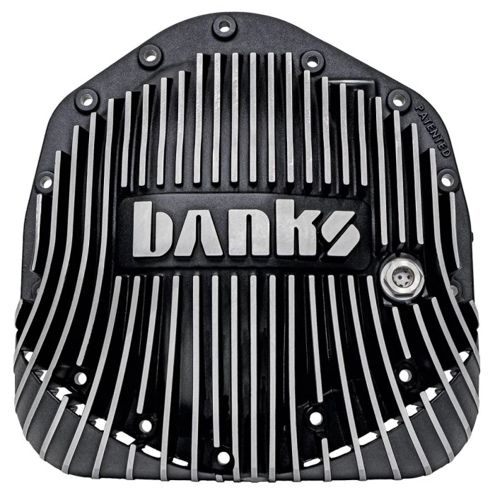 Banks Power® - Ram-Air Differential Cover Kit Satin Black/Machined with Hardware, AAM 11.5 Inch or 11.8 Inch 14 Bolt Rear Axle