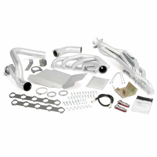 Banks Power® - Torque Tube Exhaust Header System Ford 6.8L Truck/Excursion No EGR Late Catalytic Converter Ford