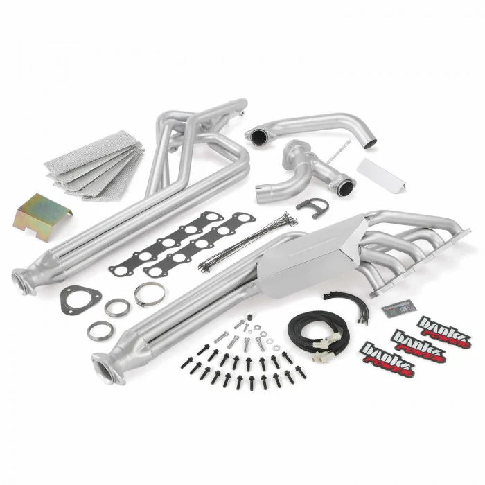 Banks Power® - Torque Tube Exhaust Header System 04 (05-12 Requires 66062) Ford 6.8L Class-C Motorhome E-S/D Super Duty Ford E-450 Super Duty