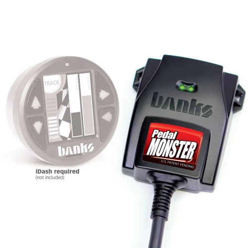 Banks Power® - PedalMonster Throttle Sensitivity Booster Controller for Use with Existing iDash and/or Derringer for Cadillac, Chevy/GMC, Chrysler, Dodge, Jeep, Nissan