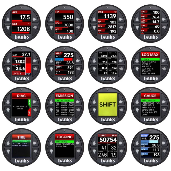 Banks Power® - Derringer Tuner with SuperGauge includes ActiveSafety and iDash 1.8 SuperGauge