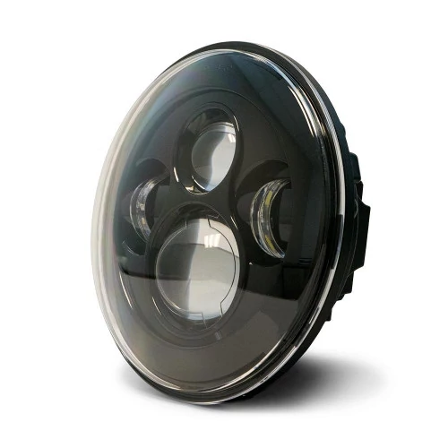 DV8 Offroad - Round Black Projector LED Headlights