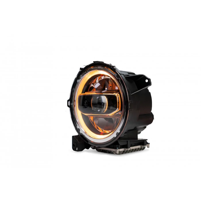 DV8 Offroad - Round Chrome Projector LED Headlights