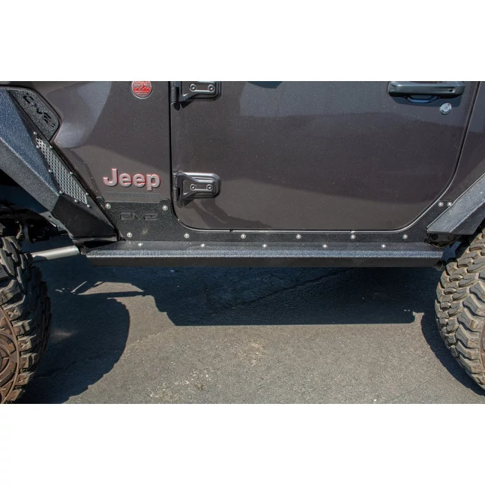 DV8 Offroad - Rocker Guards with Rock Skins