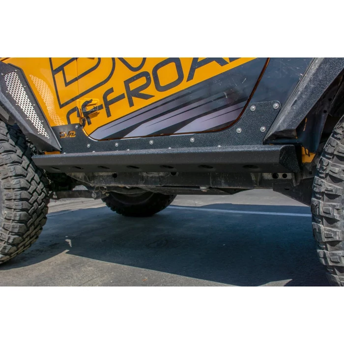 DV8 Offroad - Rocker Guards with Rock Skins