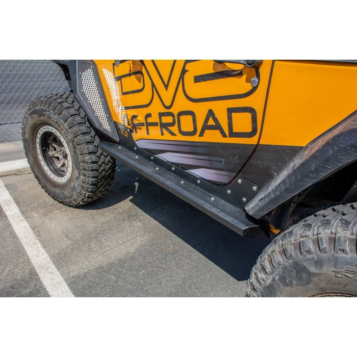 DV8 Offroad - Rocker Guards with Rock Skins