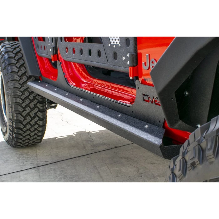 DV8 Offroad - Rocker Guards with Rock Skins