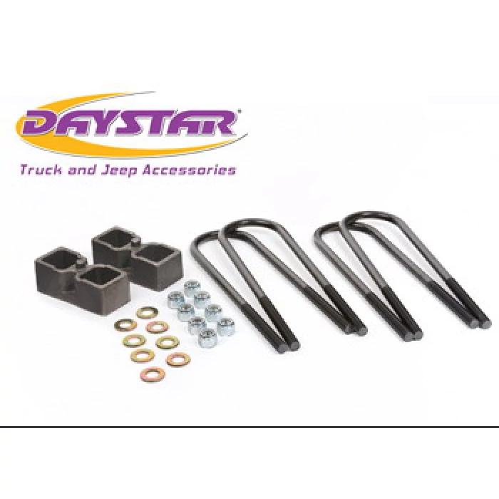 Daystar® - 2" ComfortRide Rear Lifted Blocks and U-Bolts