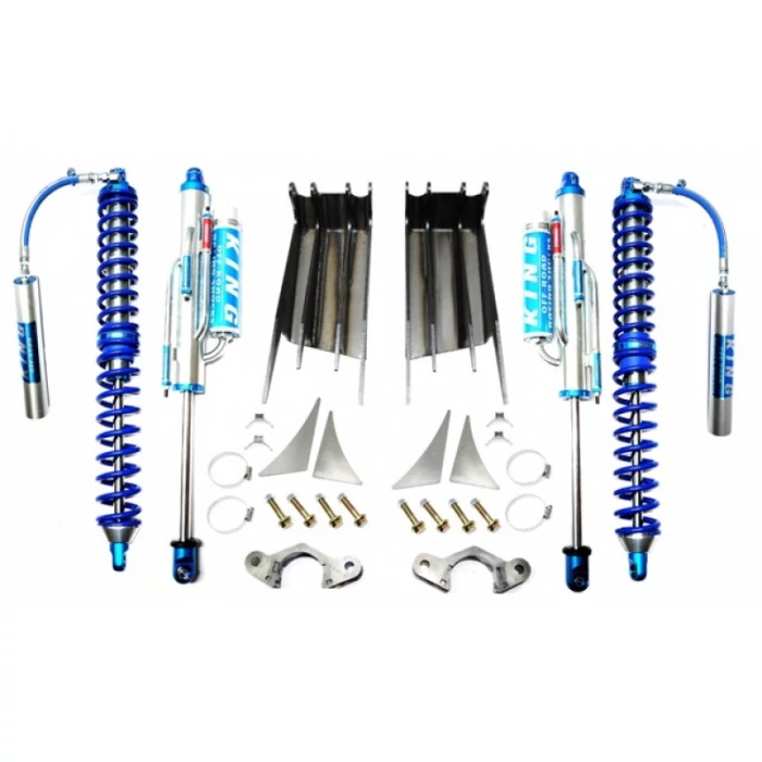Evo Mfg - Double Throwdown Coilover/Bypass System with 12 Travel Shocks