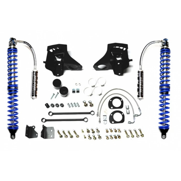 Evo Mfg - Black Bolt on Coilover Kit Front with C/Os and Compression Adjusters
