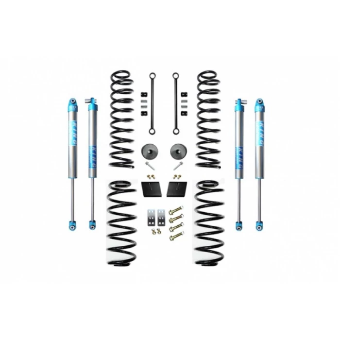 Evo Mfg - 2.5" Stage 1 Lift Kit with EVO SPEC King 2.0 Shocks