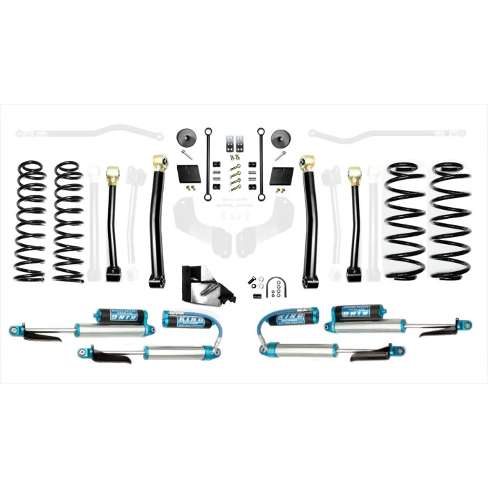Evo Mfg - Diesel 4.5" Enforcer Stage 3 Lift Kit with EVO SPEC King 2.5" Shocks