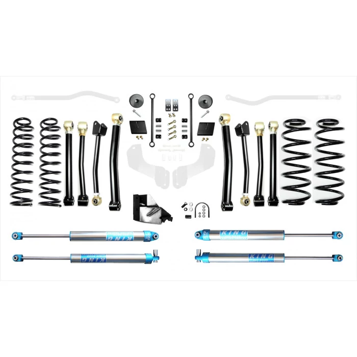 Evo Mfg - ECO Diesel 4.5" Enforcer Stage 4 Lift Kit with EVO SPEC King 2.0" Shocks