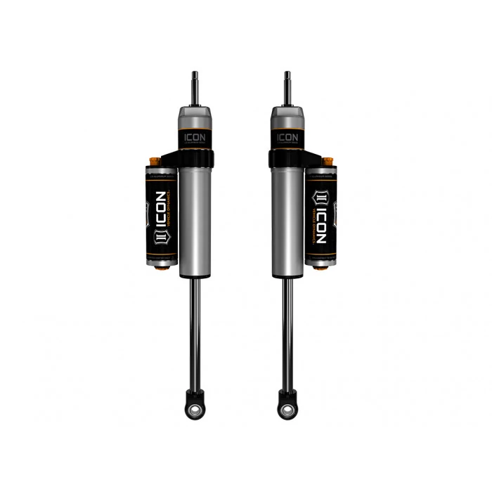 Icon Vehicle Dynamics® - 2.5 Series Rear Piggyback Reservoir Monotube Non-Adjustable Shock Absorbers