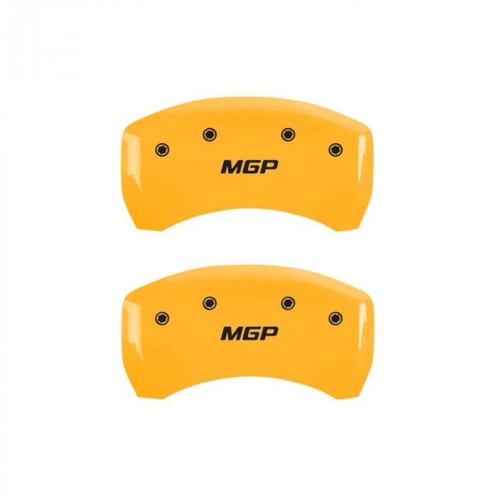 MGP® - Yellow Caliper Covers with MGP Engraving