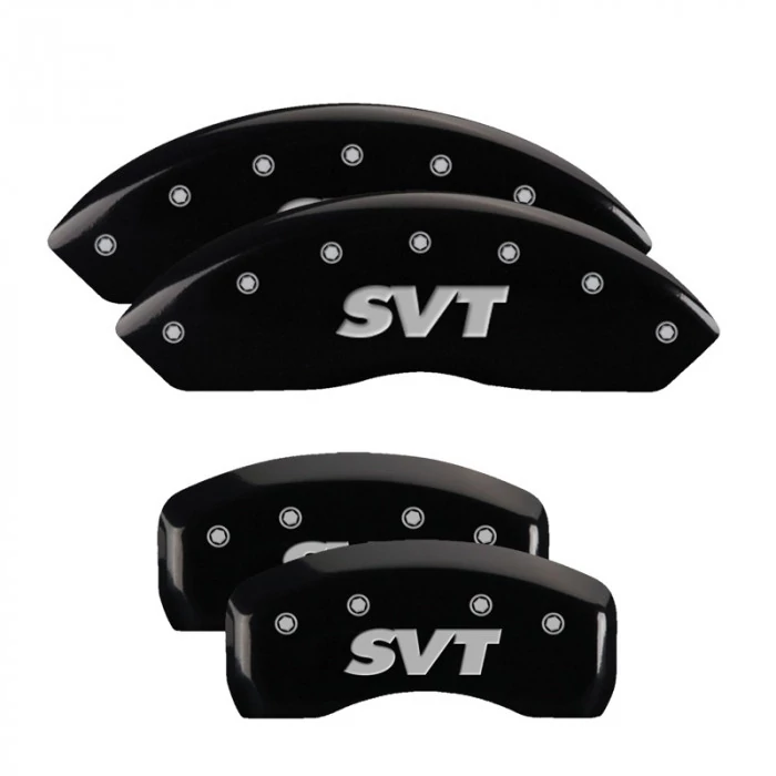 MGP® - Black Caliper Covers with SVT Engraving
