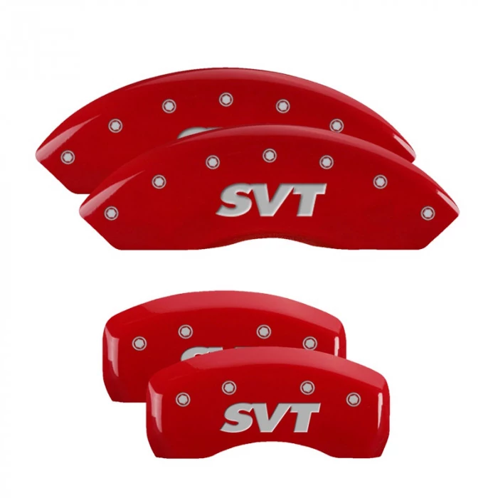 MGP® - Red Caliper Covers with SVT Engraving