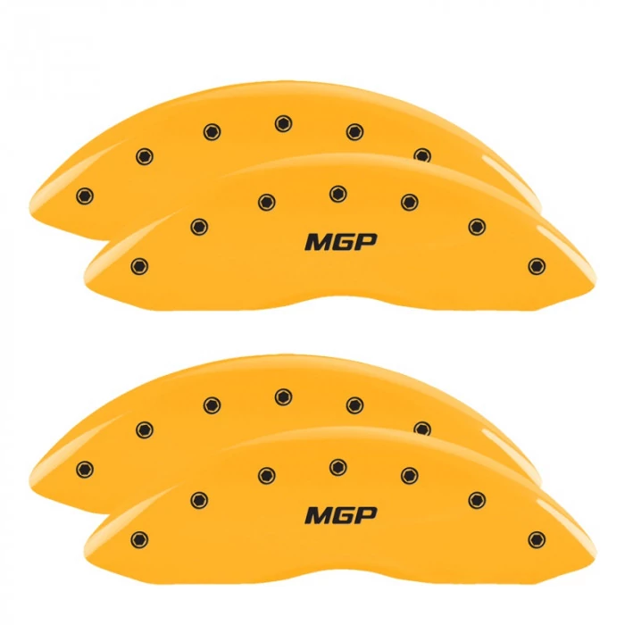 MGP® - Yellow Caliper Covers with MGP Engraving