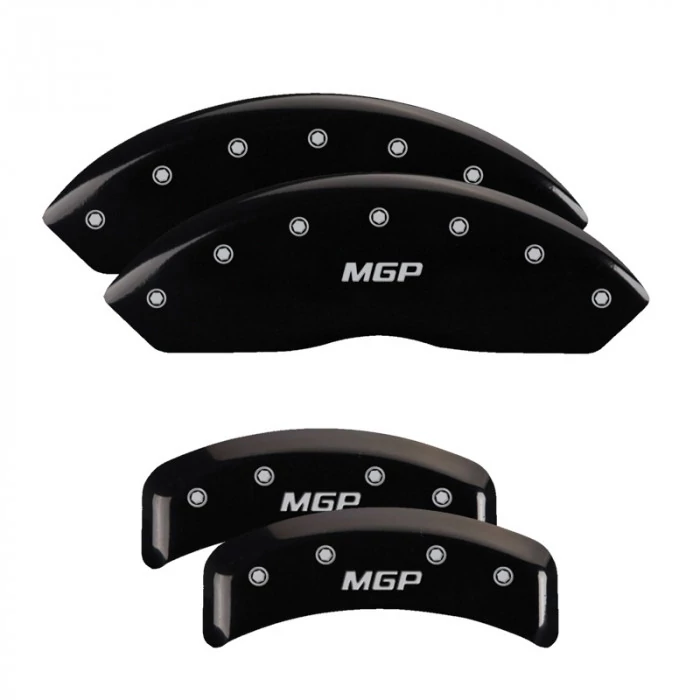 MGP® - Black Caliper Covers with MGP Engraving