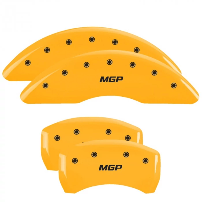 MGP® - Yellow Caliper Covers with MGP Engraving for Models with Brembo Brakes