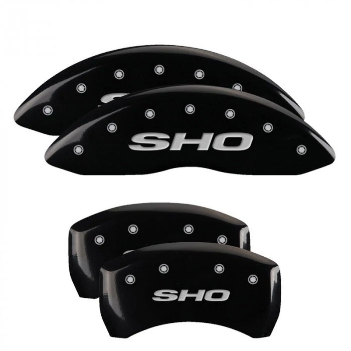 MGP® - Black Caliper Covers with SHO Engraving