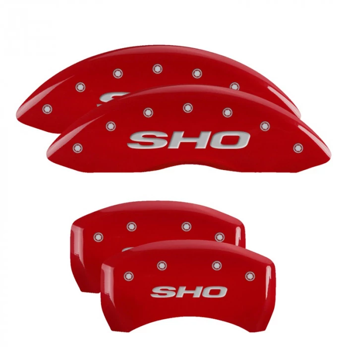 MGP® - Red Caliper Covers with SHO Engraving
