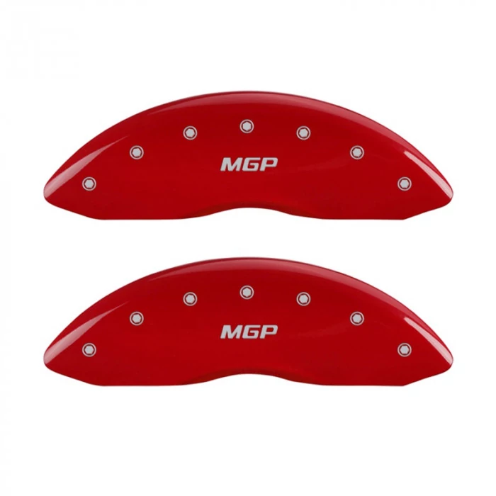 MGP® - Red Caliper Covers with MGP Engraving