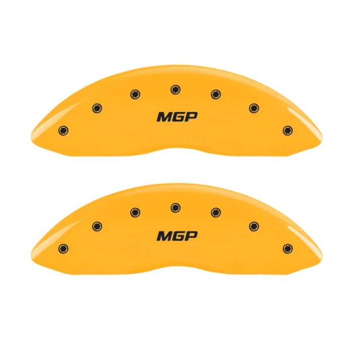 MGP® - Yellow Caliper Covers with MGP Engraving