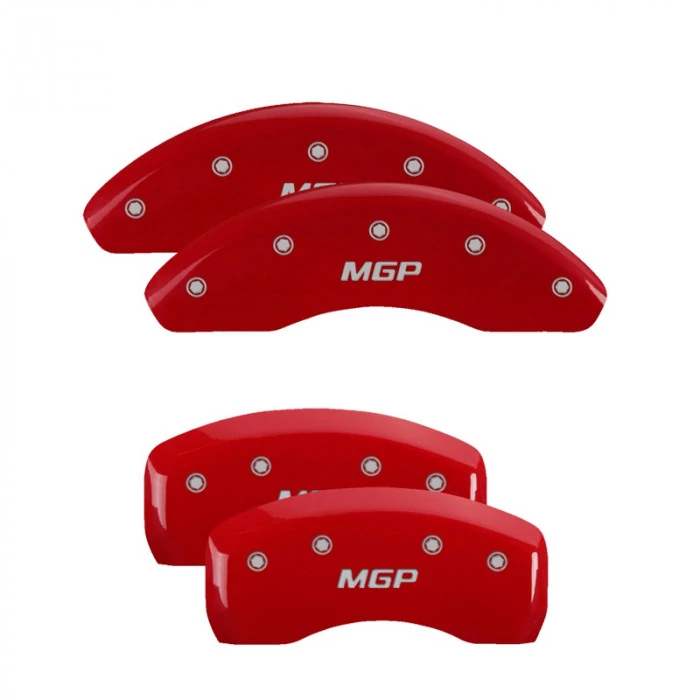 MGP® - Red Caliper Covers with MGP Engraving