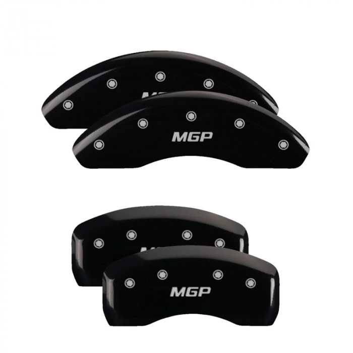 MGP® - Black Caliper Covers with MGP Engraving for Models with 312mm Front/272mm Rear Rotors