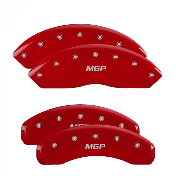 MGP® - Red Caliper Covers with MGP Engraving for FWD 2.0L Models