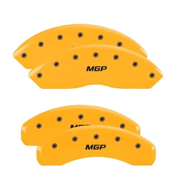 MGP® - Yellow Caliper Covers with MGP Engraving for FWD 2.0L Models