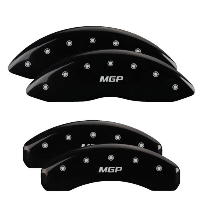 MGP® - Black Caliper Covers with MGP Engraving for Models with STD Brakes