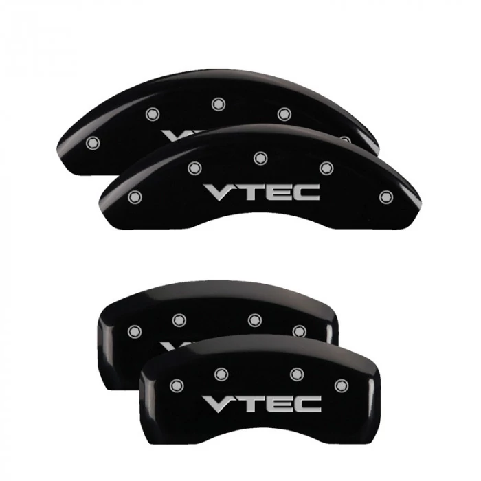 MGP® - Black Caliper Covers with VTEC Engraving for Models with 6 Cylinders