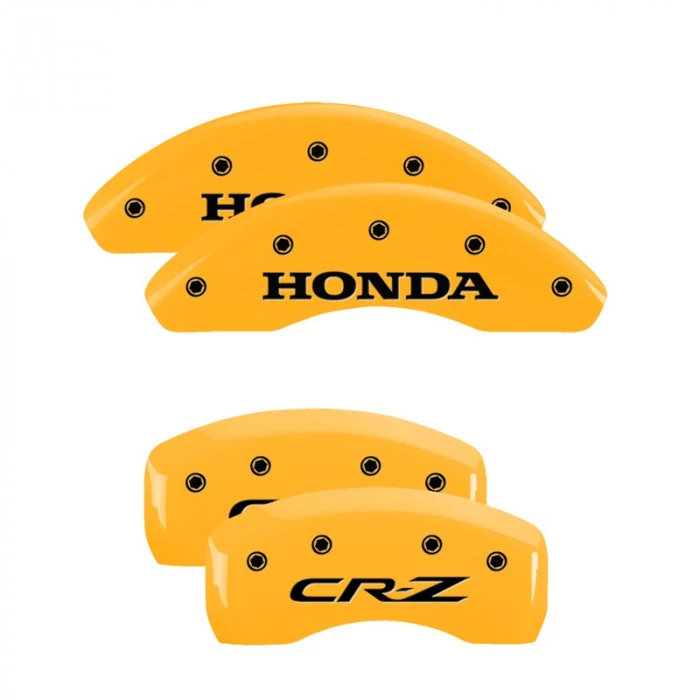 MGP® - Yellow Caliper Covers with Honda/CR-Z Engraving
