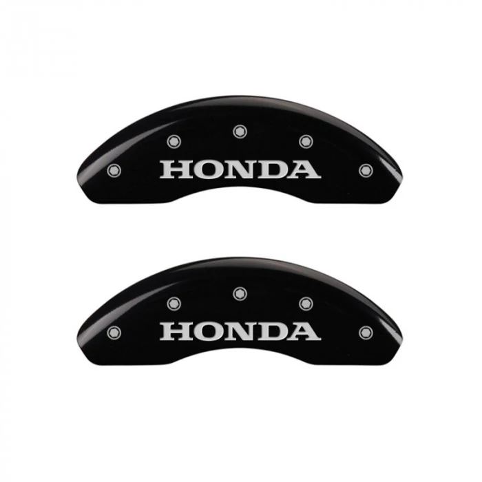 MGP® - Black Caliper Covers with Honda Engraving