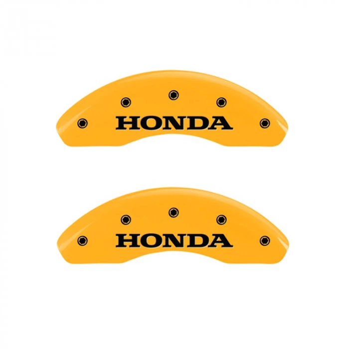 MGP® - Yellow Caliper Covers with Honda Engraving