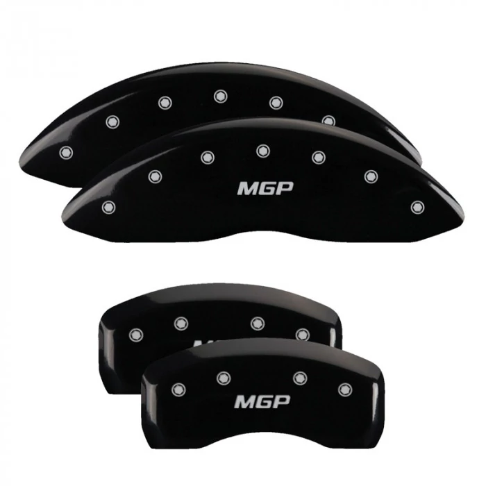 MGP® - Black Caliper Covers with MGP Engraving