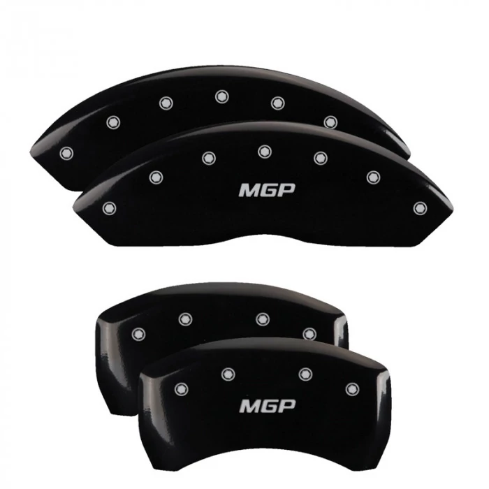 MGP® - Black Caliper Covers with MGP Engraving