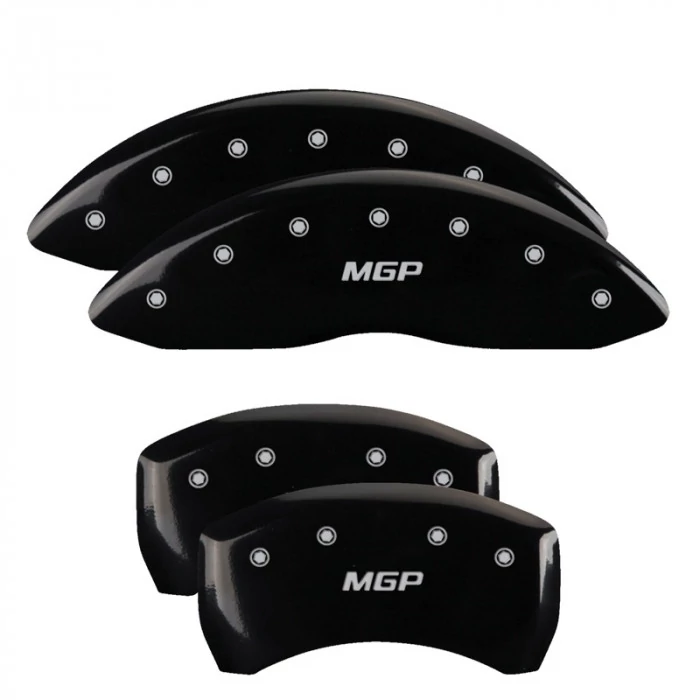 MGP® - Black Caliper Covers with MGP Engraving for Coupe/Convertible Models