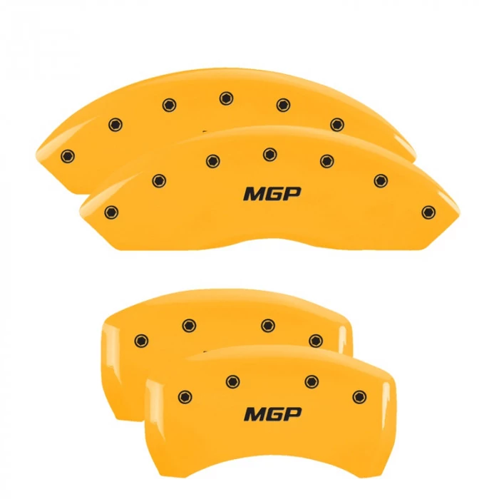 MGP® - Yellow Caliper Covers with MGP Engraving for Sedan Models