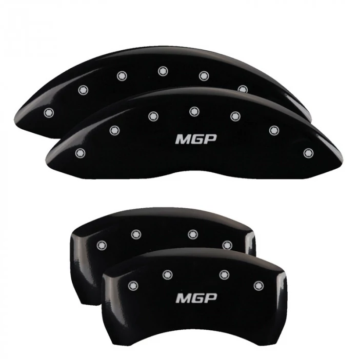 MGP® - Black Caliper Covers with MGP Engraving