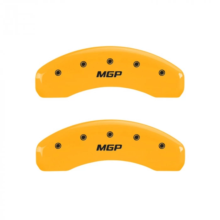 MGP® - Yellow Caliper Covers with MGP Engraving for Models with Brembo Front Caliper