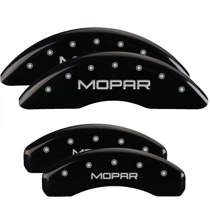 MGP® - Black Caliper Covers with MOPAR Engraving