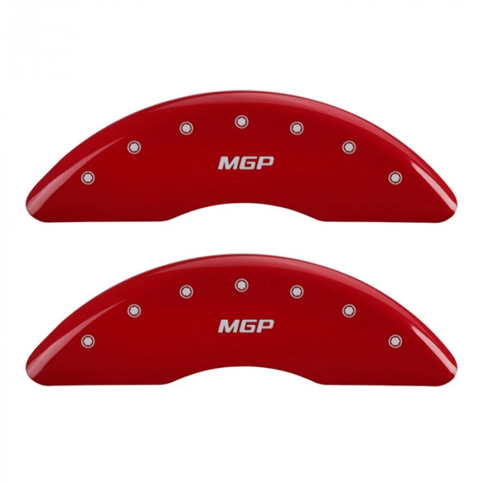 MGP® - Red Caliper Covers with MGP Engraving